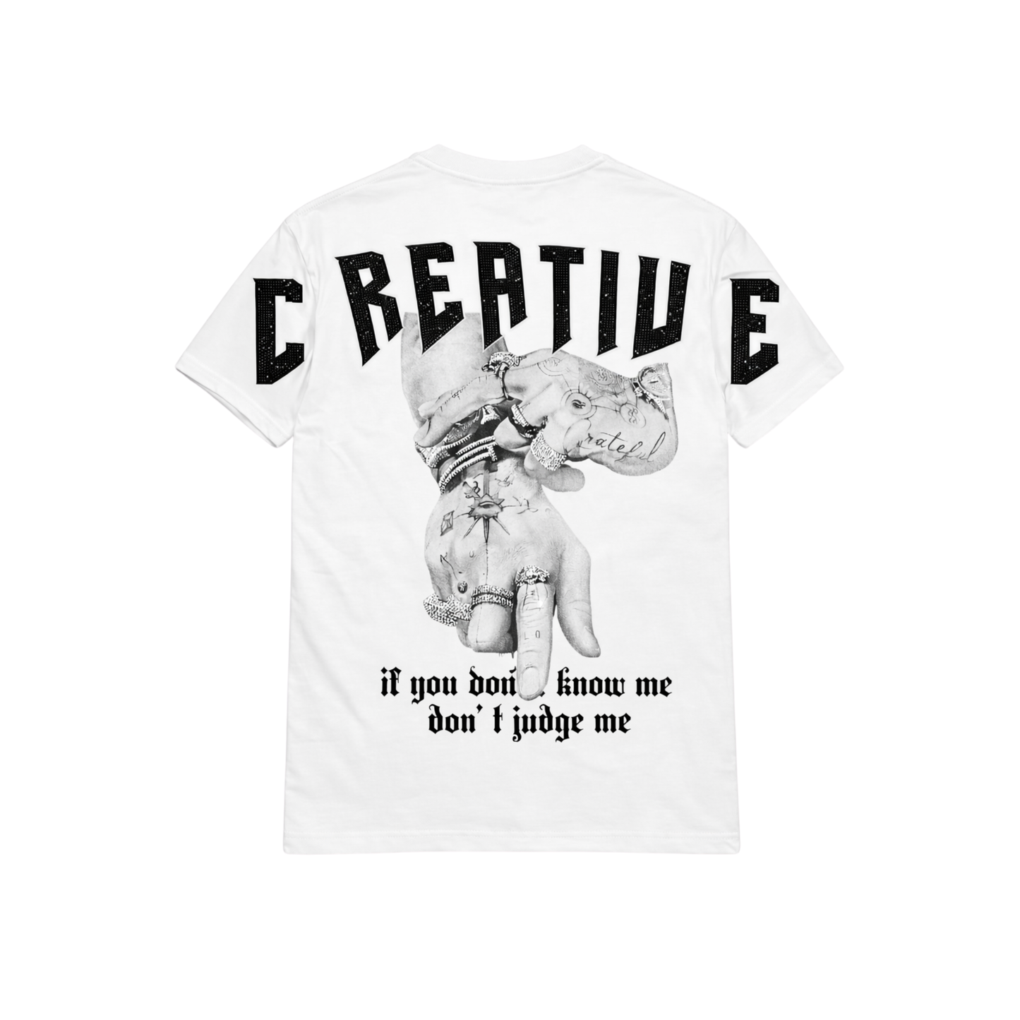T-Shirt Oversize Creative Streetwear Uomo