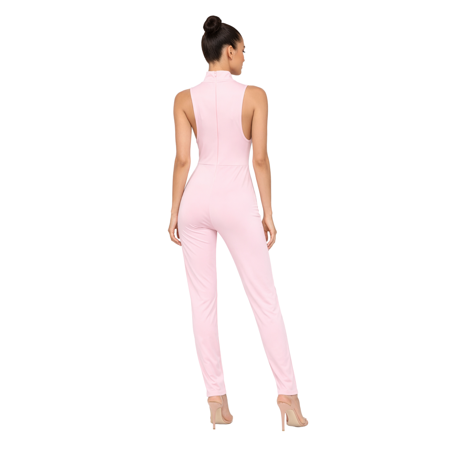 Tuta Donna Elegante con Collo Alto