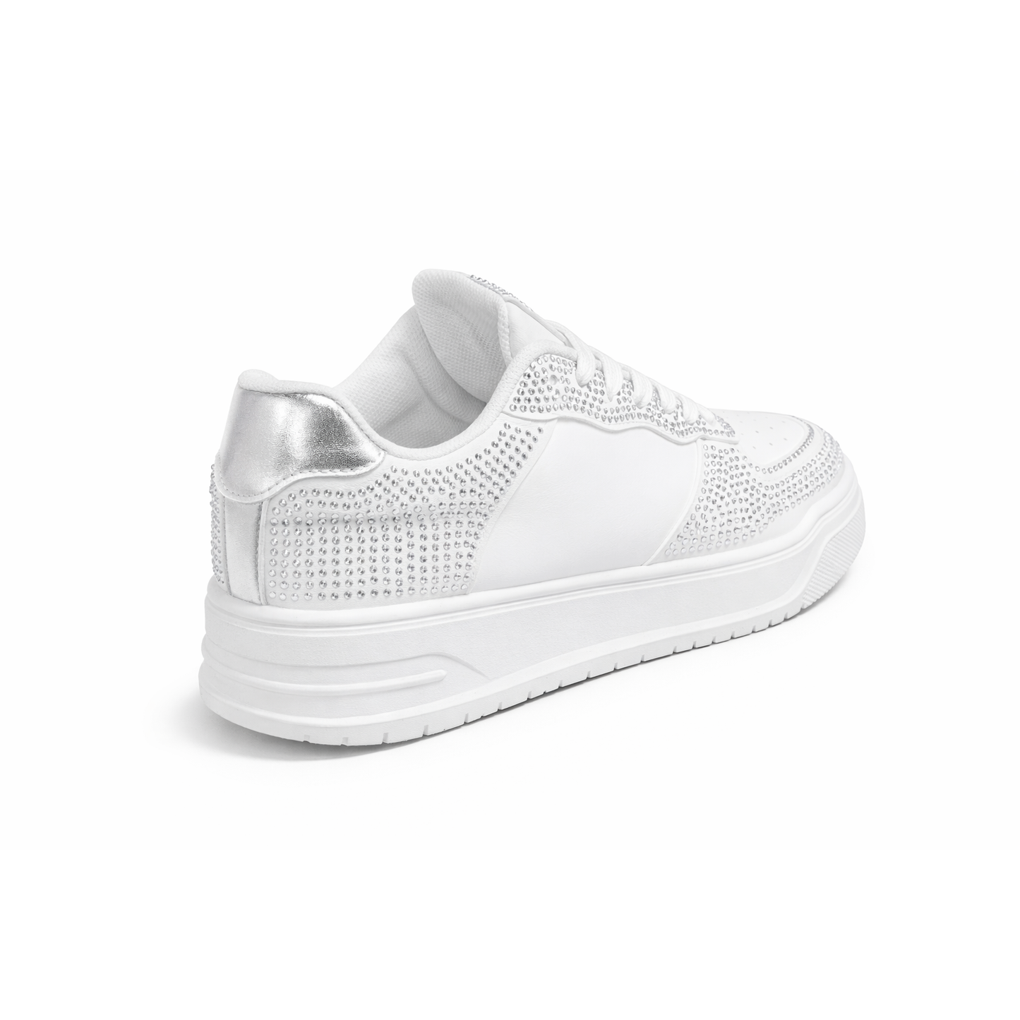 Sneakers Donna Platform con Strass – Scarpe Casual Trendy Estate 2026