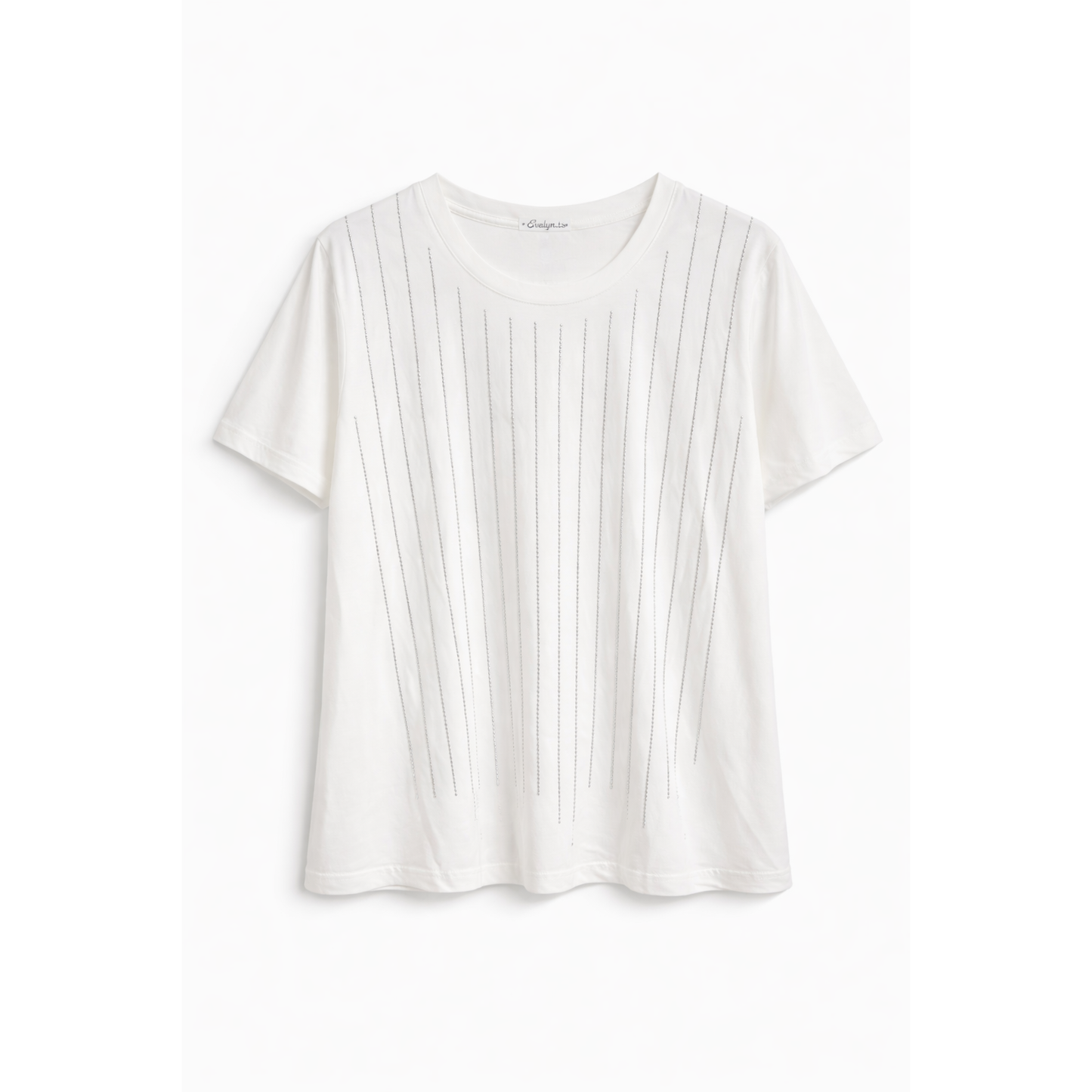 T-Shirt Bianca Donna – Collezione Stampe Fashion