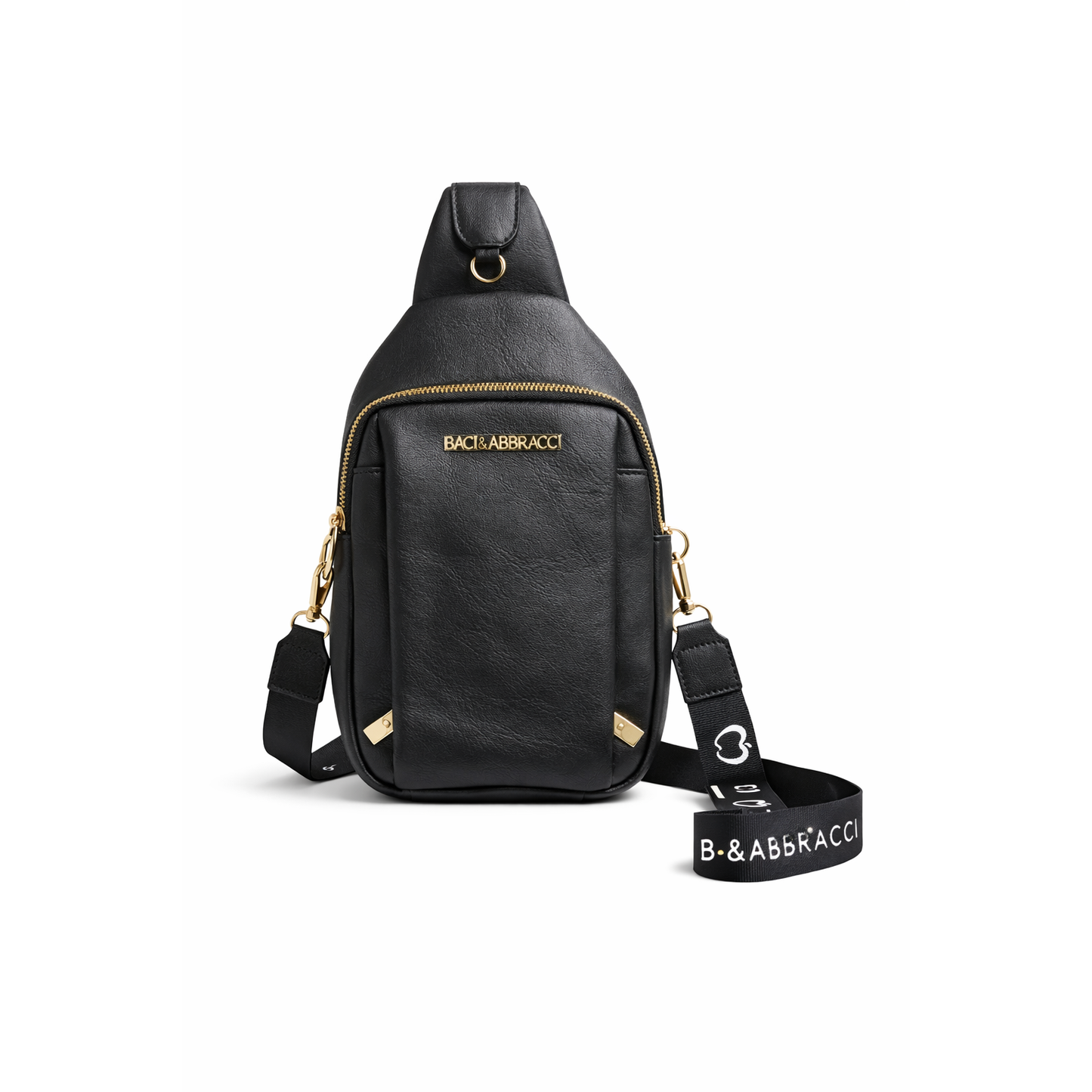 Borsa Tracolla Uomo Marrone Baci & Abbracci