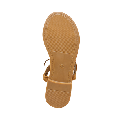 Sandali Donna Frange con Perline – Sandalo Estivo Casual