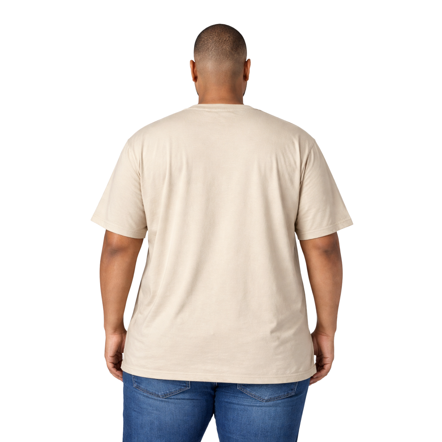 T-shirt uomo oversize con logo 3D traforato