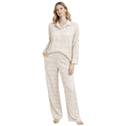 Completo Donna Elegante con Motivo Brillante