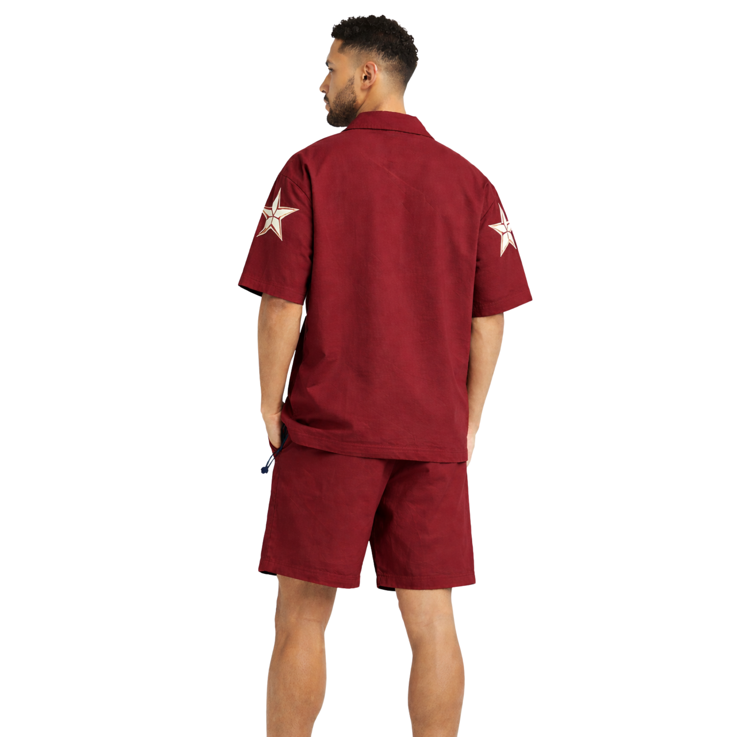 Completo Estivo Uomo Streetwear Set Maglia e Shorts Stile Grafico Casual