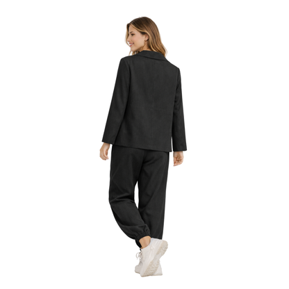 Completo Donna Blazer Oversize con Pantaloni Jogger
