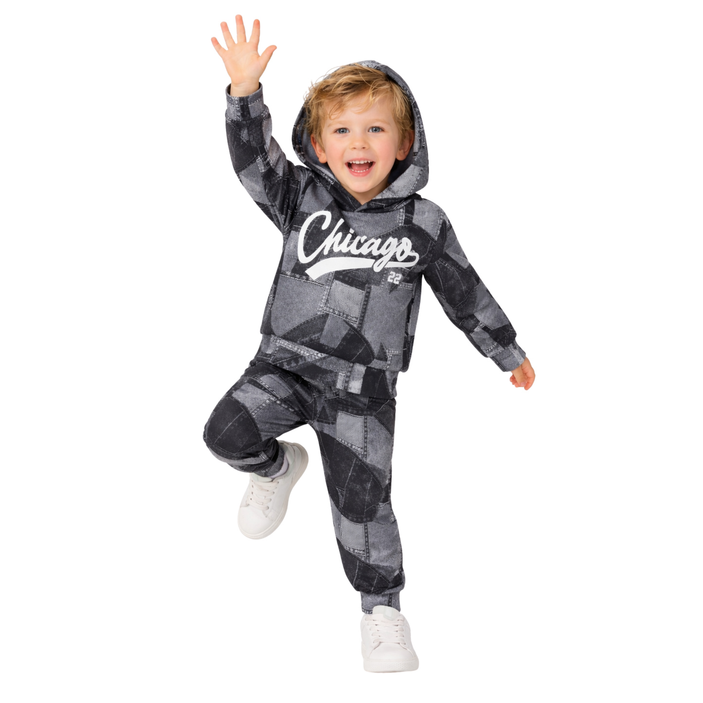 Tuta Bambino con Cappuccio Chicago 22