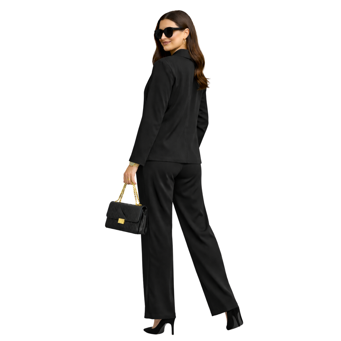 Completo Donna Elegante con Blazer e Pantaloni