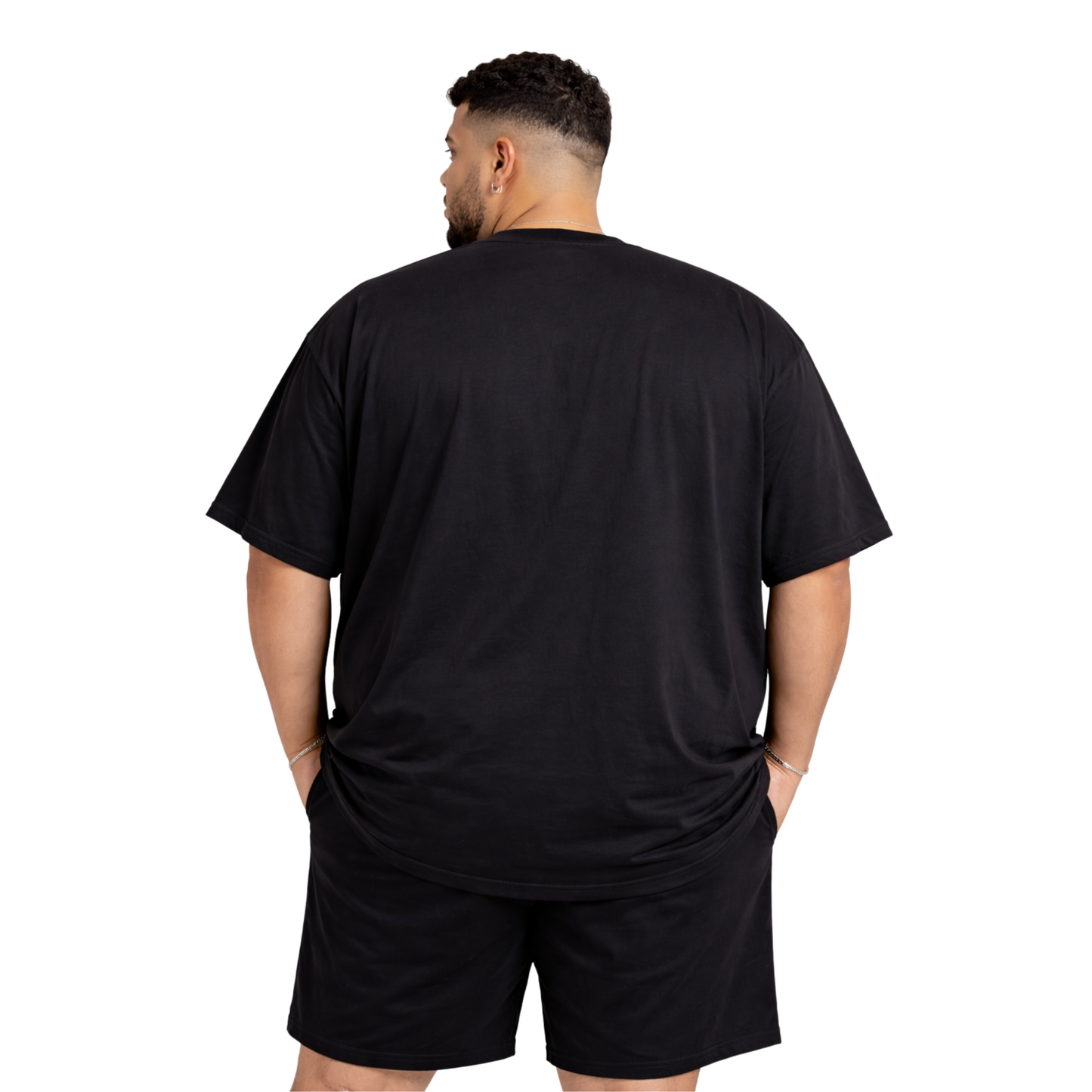 T-shirt Oversize Uomo Jeans Sport Cotone