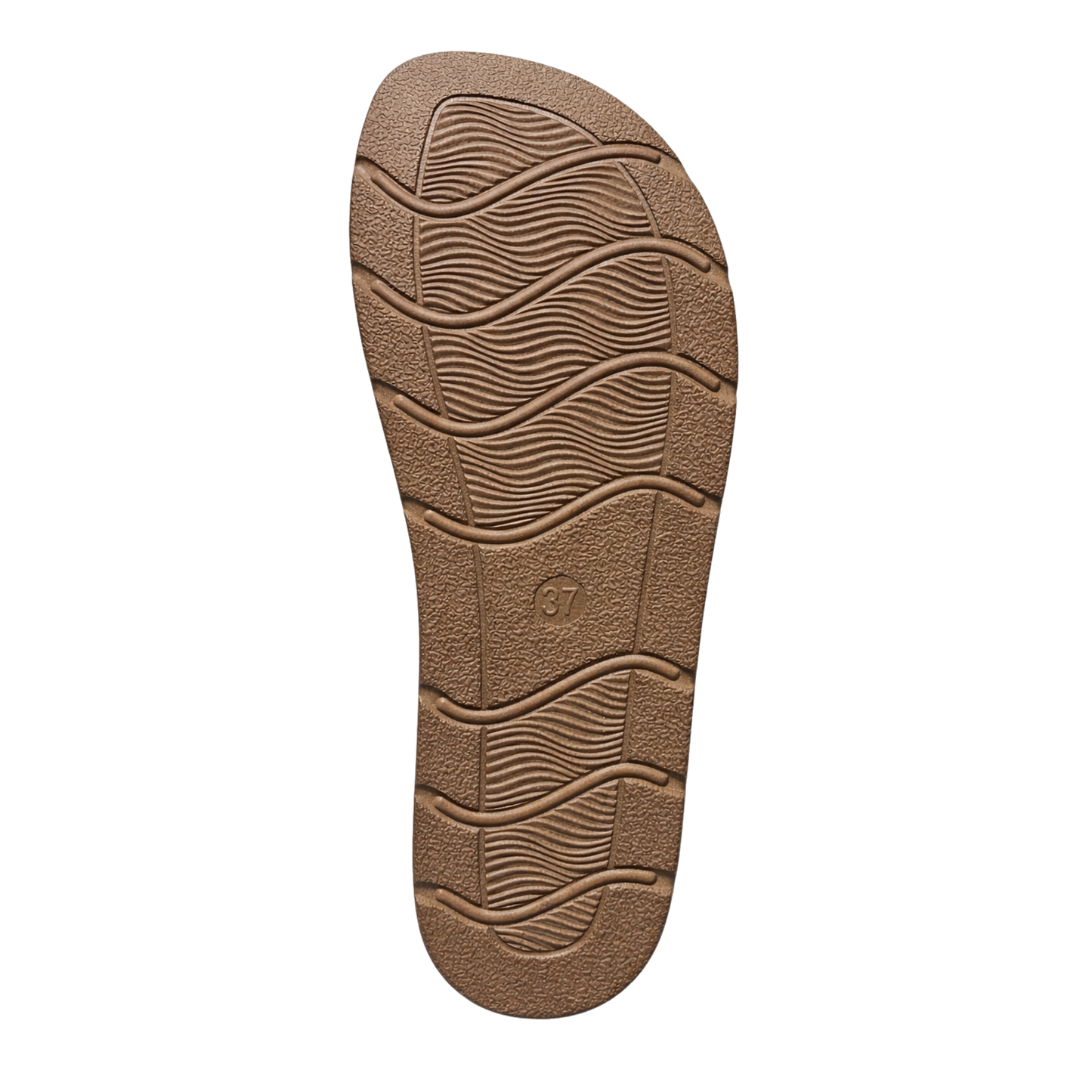 Sandali Donna Platform con Doppia Fascia e Chiusura in Velcro