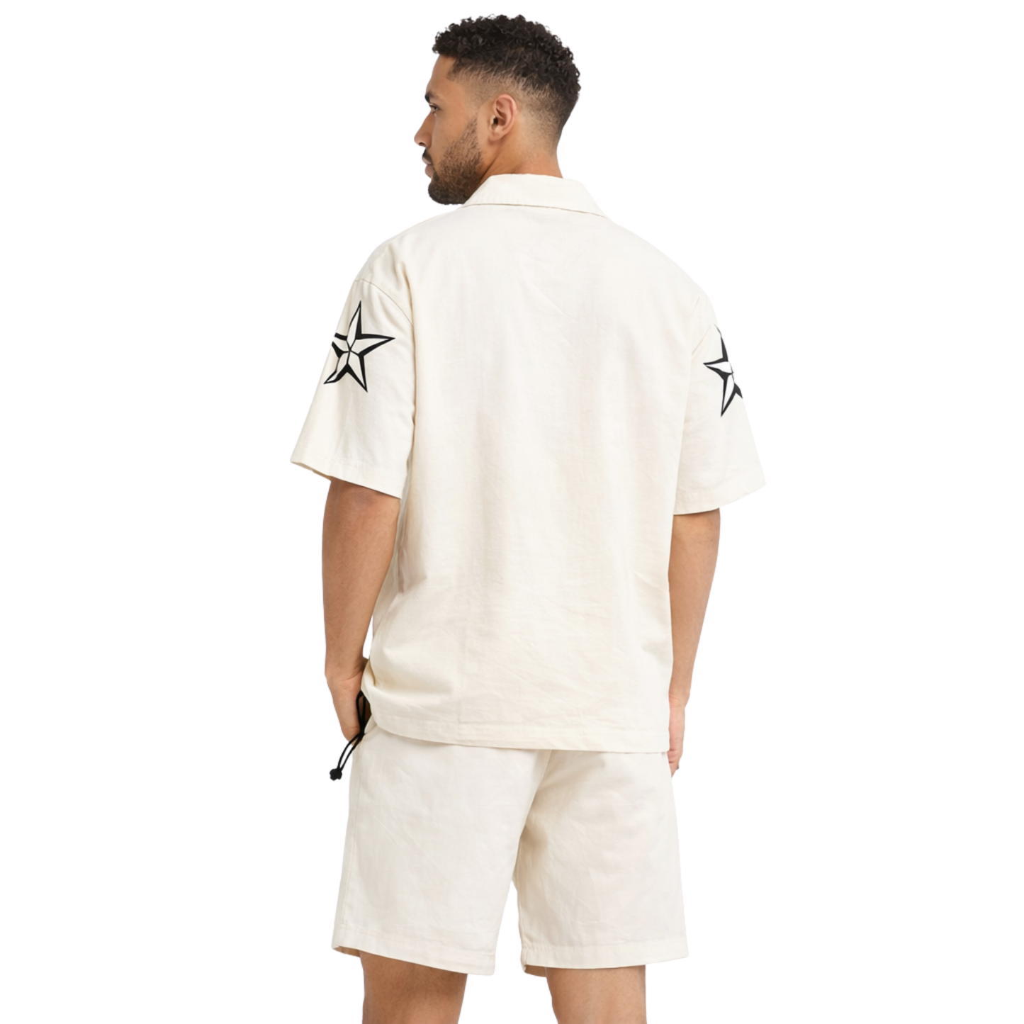 Completo Estivo Uomo Streetwear Set Maglia e Shorts Stile Grafico Casual
