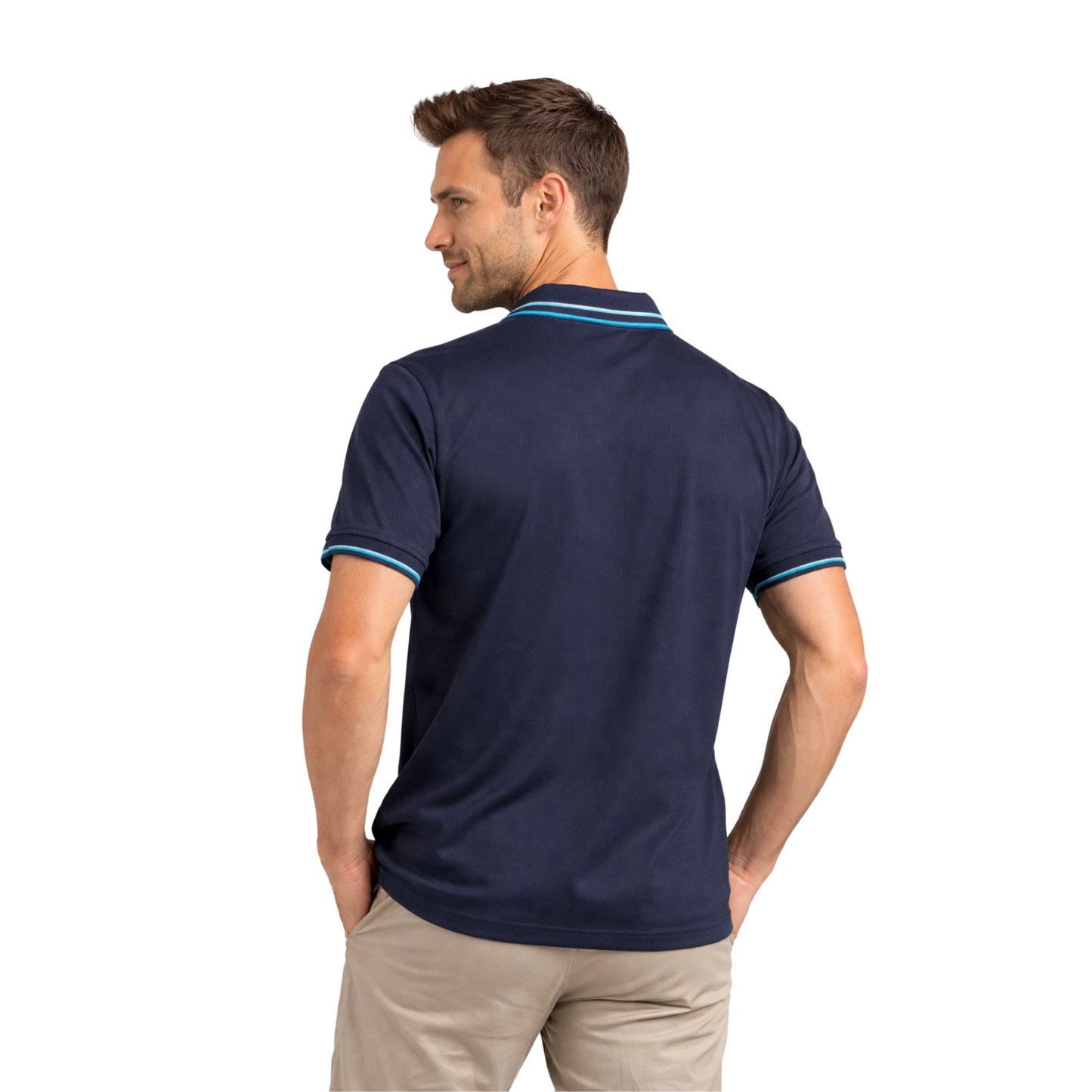 Polo Uomo Piqué Premium Manica Corta