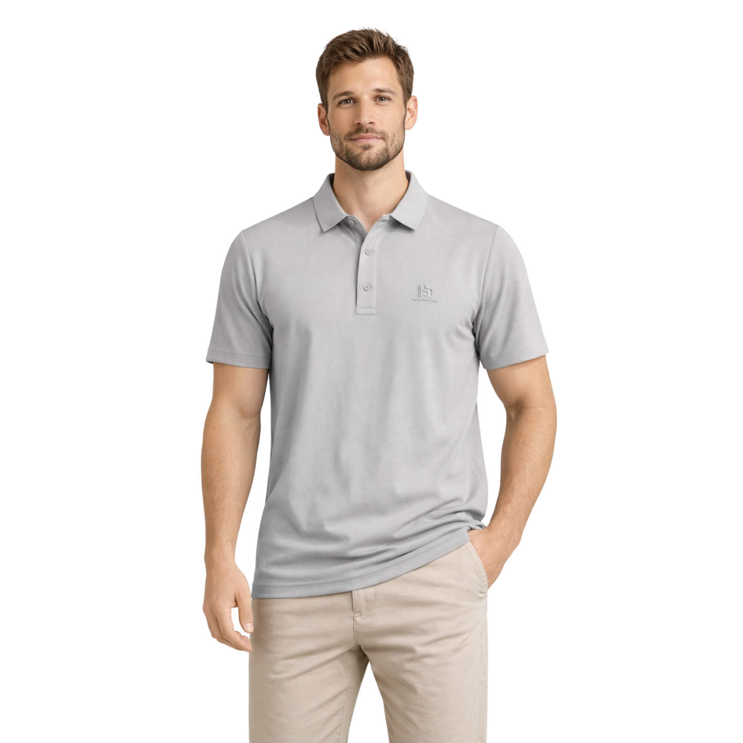 Polo Uomo Slim Fit Premium – Tessuto Traspirante, Stile Casual Elegante