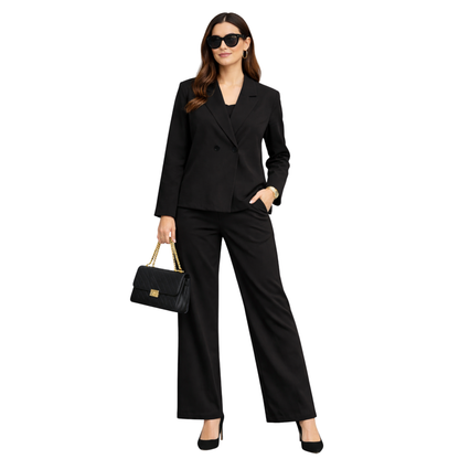 Completo Donna Elegante con Blazer e Pantaloni
