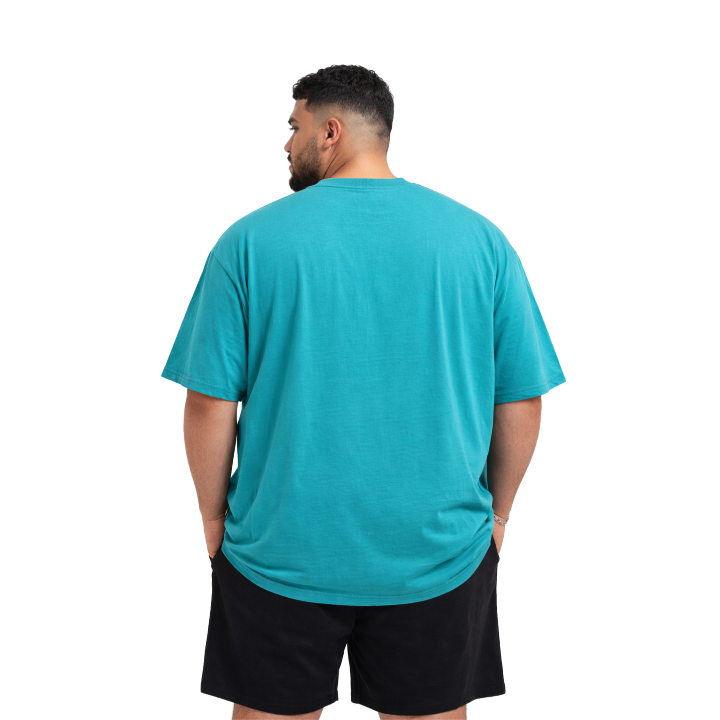 T-shirt Oversize Uomo Jeans Sport Cotone