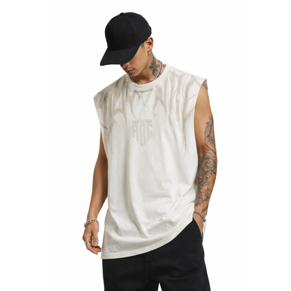 Canotta Uomo Minimal “Denim ABC”