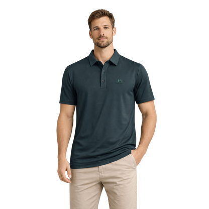 Polo Uomo Slim Fit Premium – Tessuto Traspirante, Stile Casual Elegante