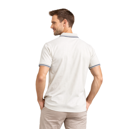 Polo Uomo Piqué Premium Manica Corta