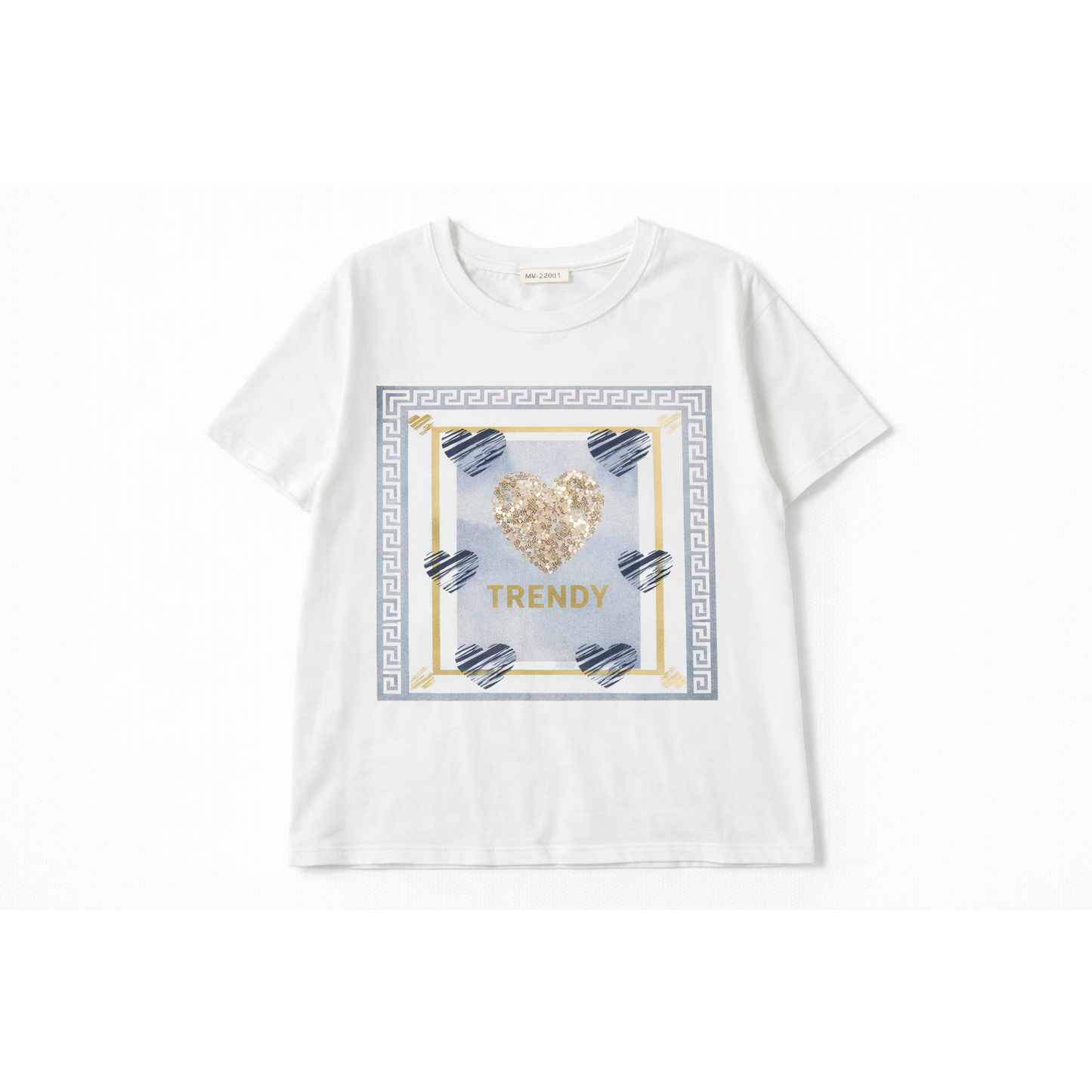 T-Shirt Bianca Donna – Collezione Stampe Fashion