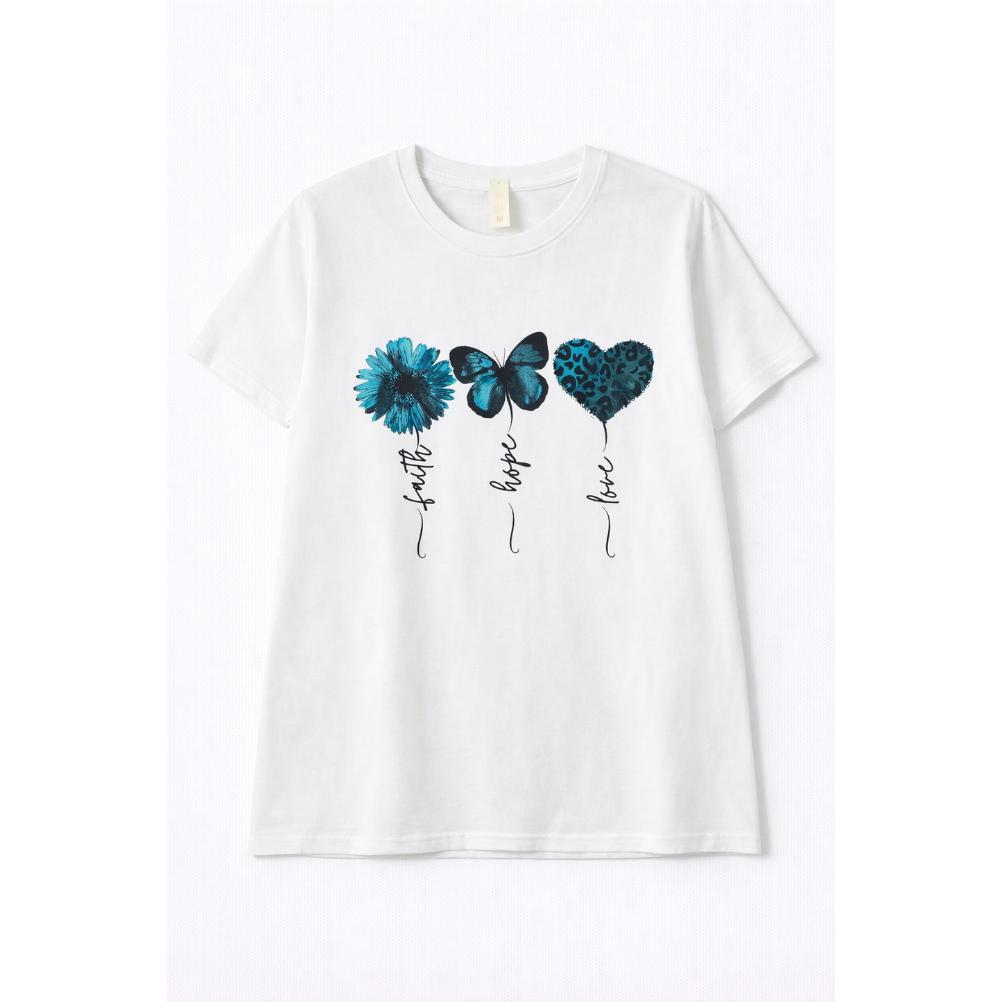 T-Shirt Bianca Donna – Collezione Stampe Fashion