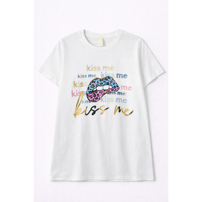 T-Shirt Bianca Donna – Collezione Stampe Fashion