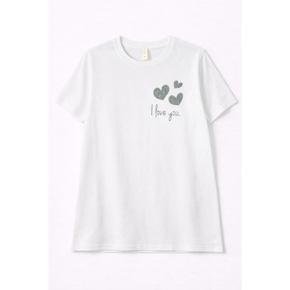 T-Shirt Bianca Donna – Collezione Stampe Fashion
