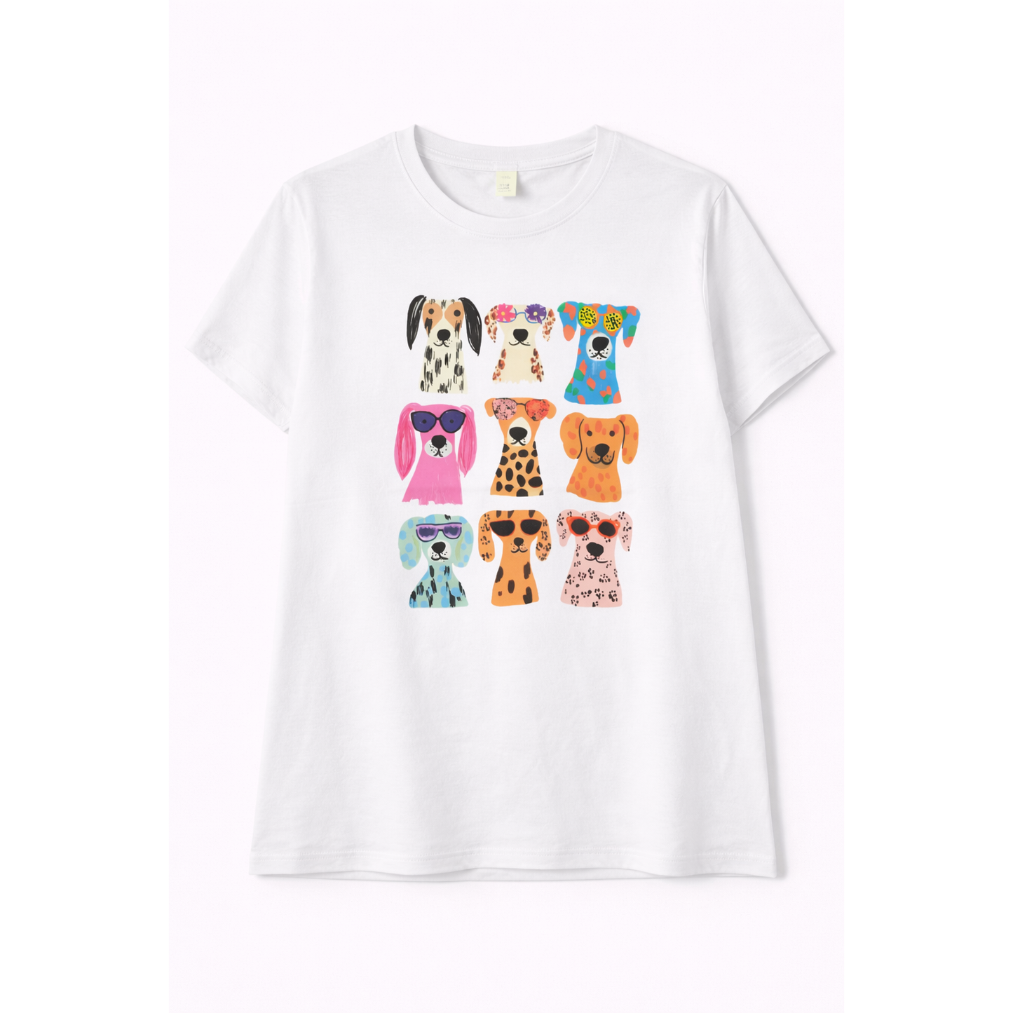 T-Shirt Bianca Donna – Collezione Stampe Fashion