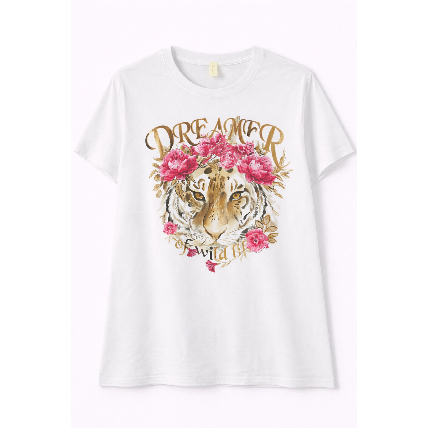 T-Shirt Bianca Donna – Collezione Stampe Fashion