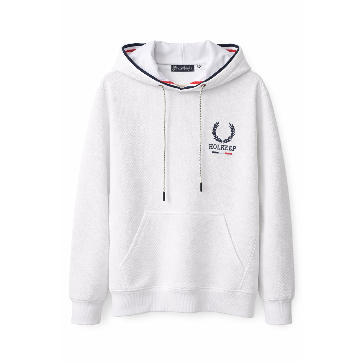 Felpa Hoodie HOLKEEP Textured – Uomo