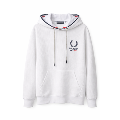 Felpa Hoodie HOLKEEP Textured – Uomo