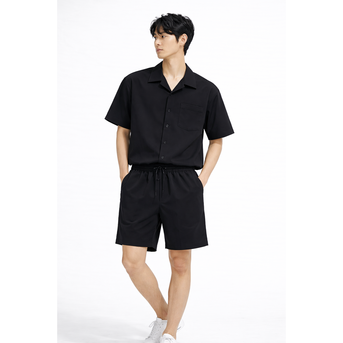Completo Uomo Camicia + Bermuda Casual