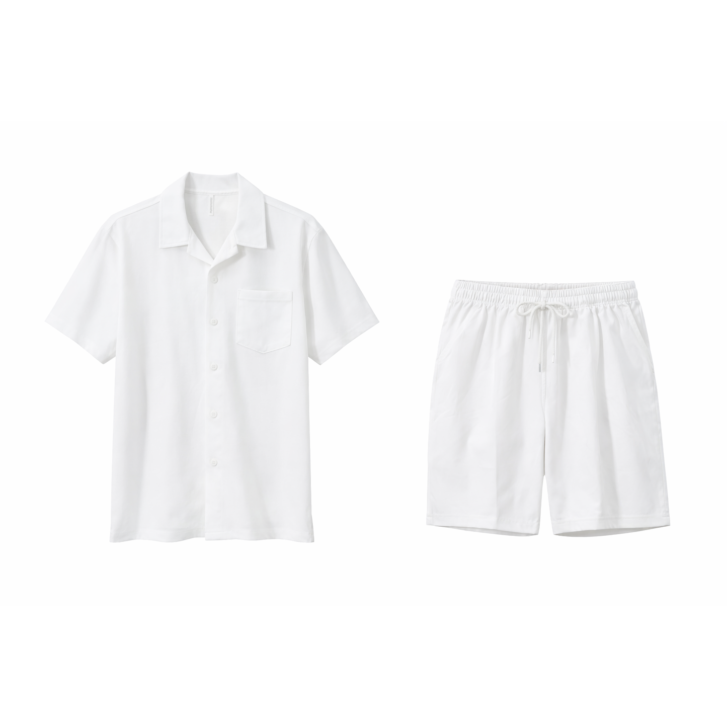 Completo Uomo Camicia + Bermuda Casual