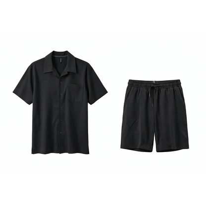 Completo Uomo Camicia + Bermuda Casual