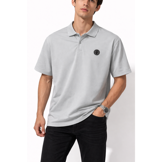 Polo Uomo Premium in Tessuto Morbido Stretch Effetto Seta