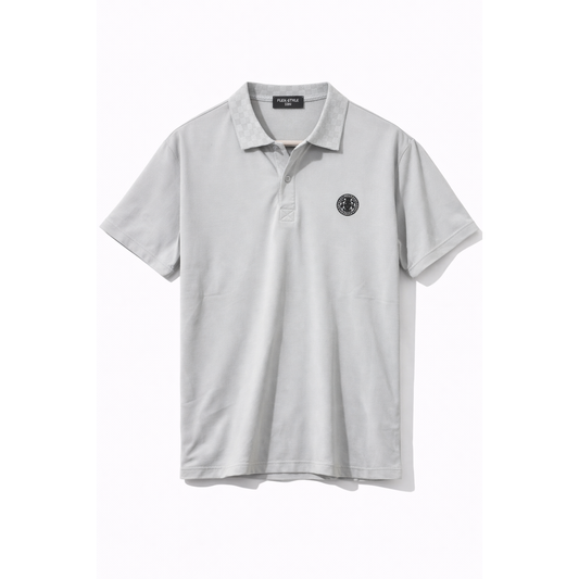 Polo Uomo Premium in Tessuto Morbido Stretch Effetto Seta