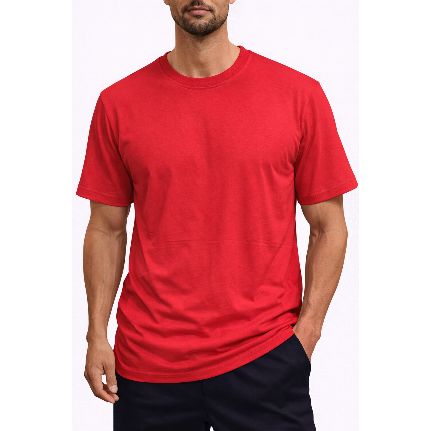 T-Shirt Uomo Basic Cotone Premium – Maglietta Casual Estiva