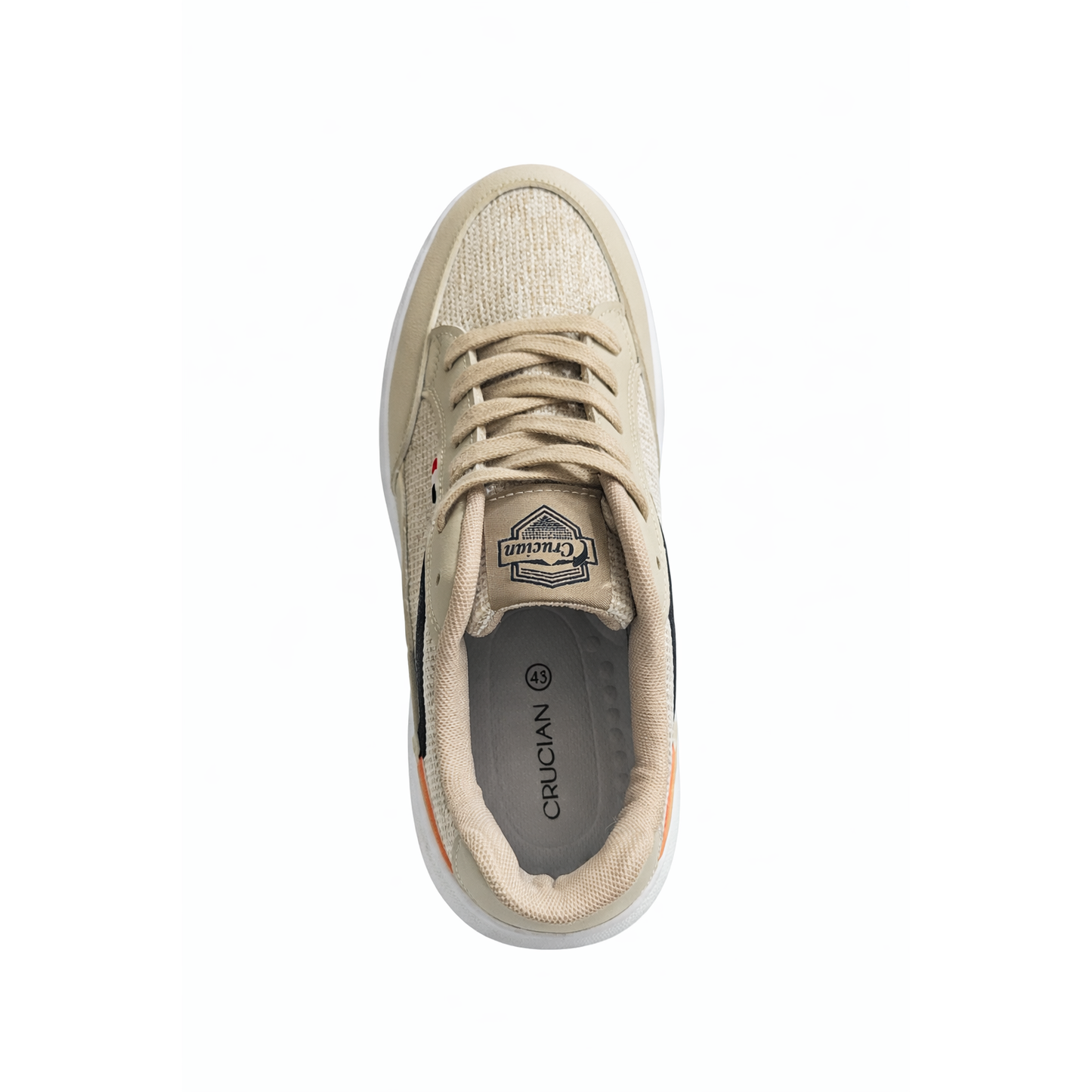 Sneakers Uomo Casual Beige in Tessuto Traspirante – Scarpe Streetwear Comfort Estate