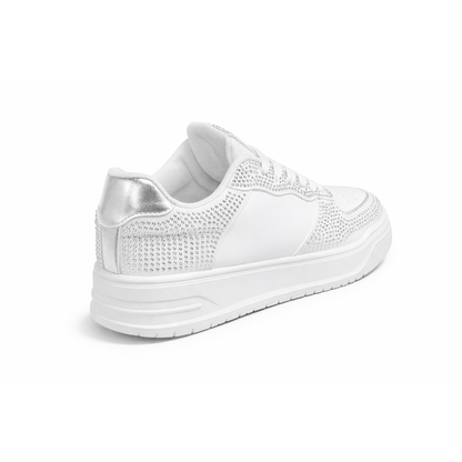 Sneakers Donna Platform con Strass – Scarpe Casual Trendy Estate 2026
