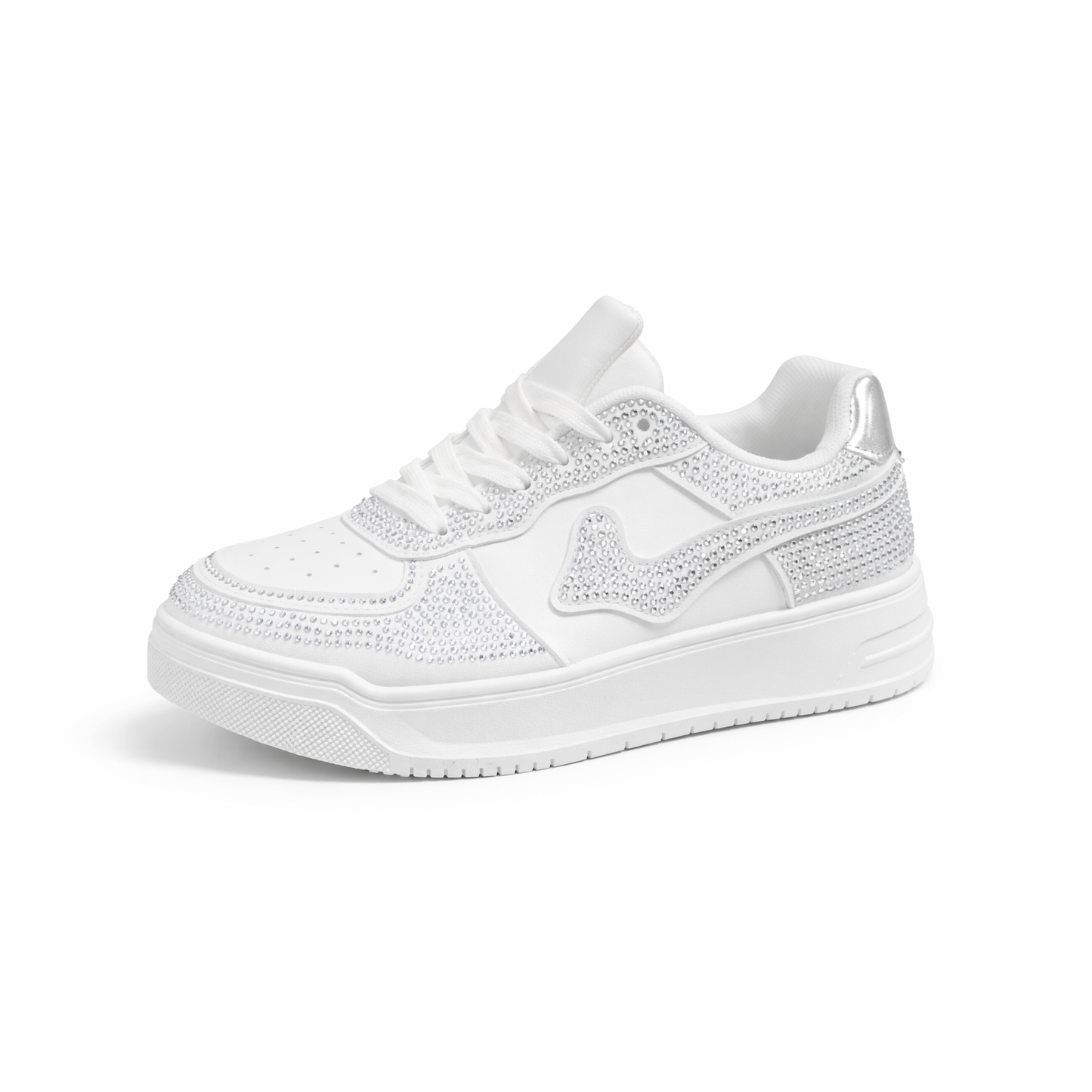 Sneakers Donna Platform con Strass – Scarpe Casual Trendy Estate 2026