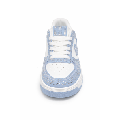 Sneakers Donna Platform con Strass – Scarpe Casual Trendy Estate 2026
