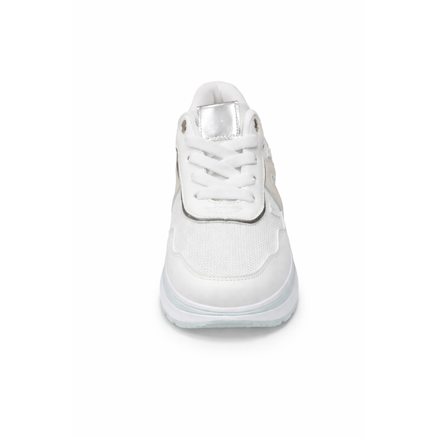Sneakers Donna Platform Bianche – Scarpe Casual Moda con Suola Alta