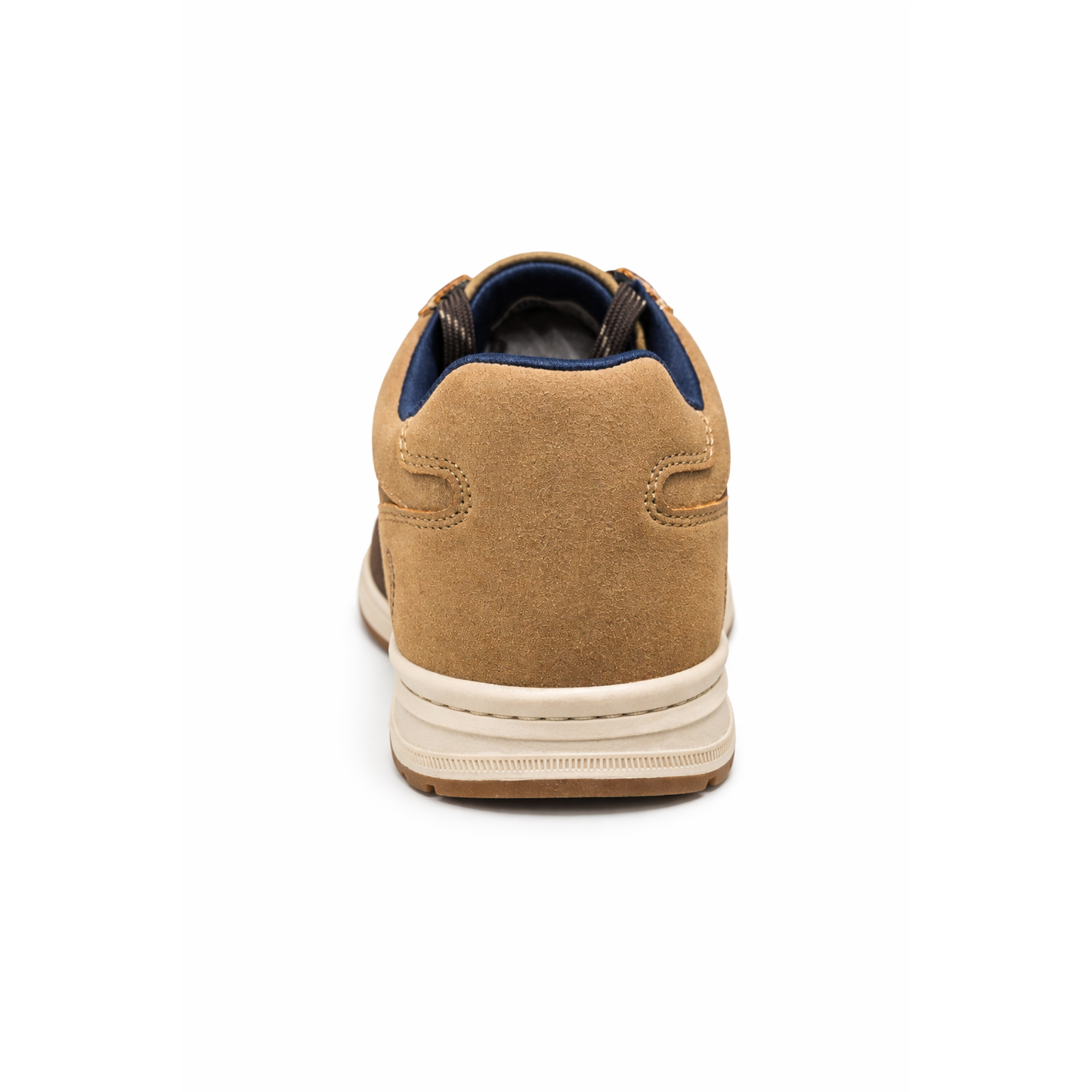 Sneakers Uomo LEOSS Beige in Camoscio – Scarpe Casual Eleganti con Suola in Gomma Antiscivolo