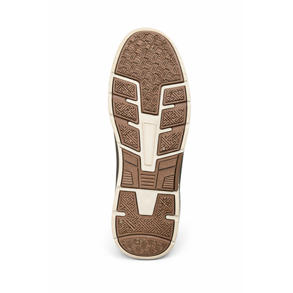 Sneakers Uomo Verdi LEOSS – Scarpe Casual Sportive con Suola Antiscivolo e Dettagli a Contrasto
