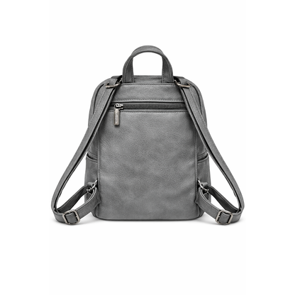 Zaino Donna Enrico Coveri Elegante con Tasche e Chiusura Zip – Borsa Zainetto Compatto Casual