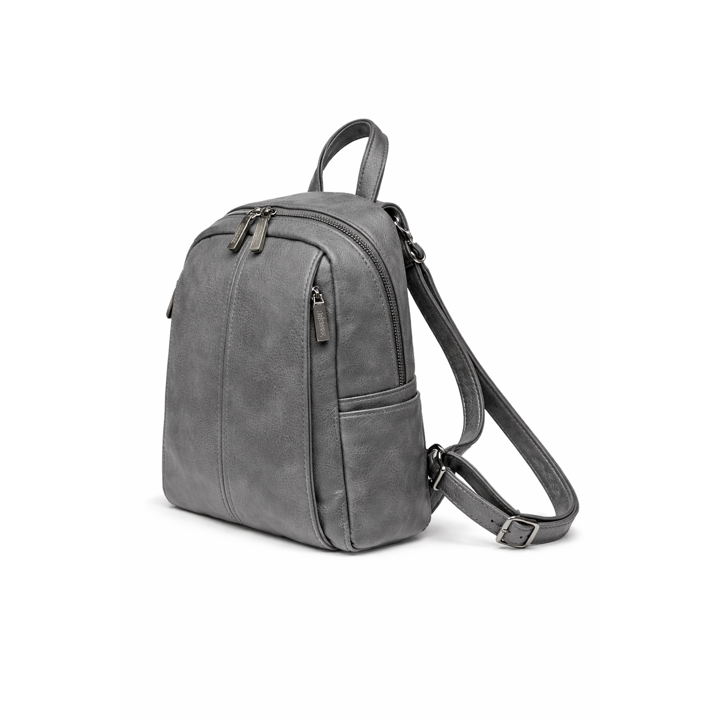 Zaino Donna Enrico Coveri Elegante con Tasche e Chiusura Zip – Borsa Zainetto Compatto Casual