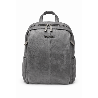 Zaino Donna Enrico Coveri Elegante con Tasche e Chiusura Zip – Borsa Zainetto Compatto Casual