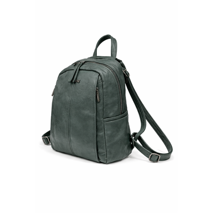 Zaino Donna Enrico Coveri Elegante con Tasche e Chiusura Zip – Borsa Zainetto Compatto Casual