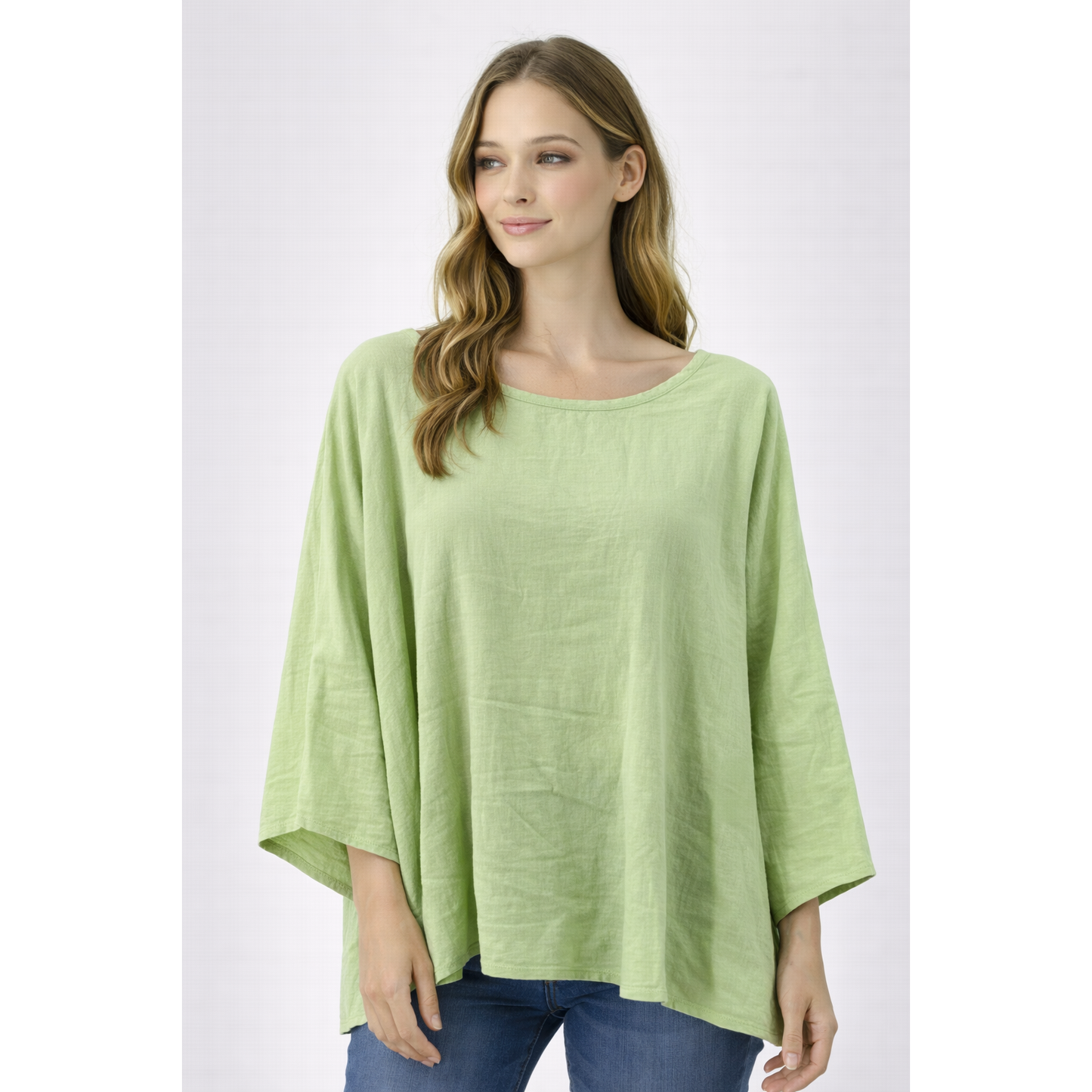Blusa Donna Oversize Manica Larga – Maglia Casual Leggera