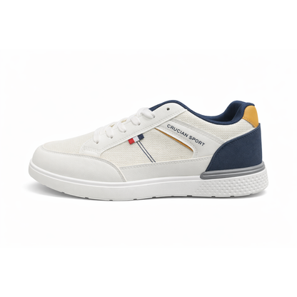 Sneakers Uomo Casual Beige in Tessuto Traspirante – Scarpe Streetwear Comfort Estate