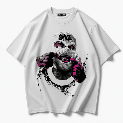 T-shirt Oversize Smile Streetwear (Spedizione Gratis)
